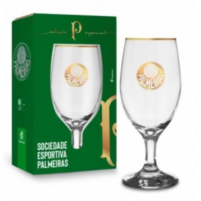 TAÇA WINDSOR 330 ML PALMEIRAS SERIE OURO